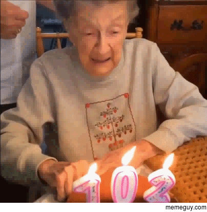 Make a wish Grandma