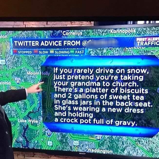 Make sure to drive safe this winter