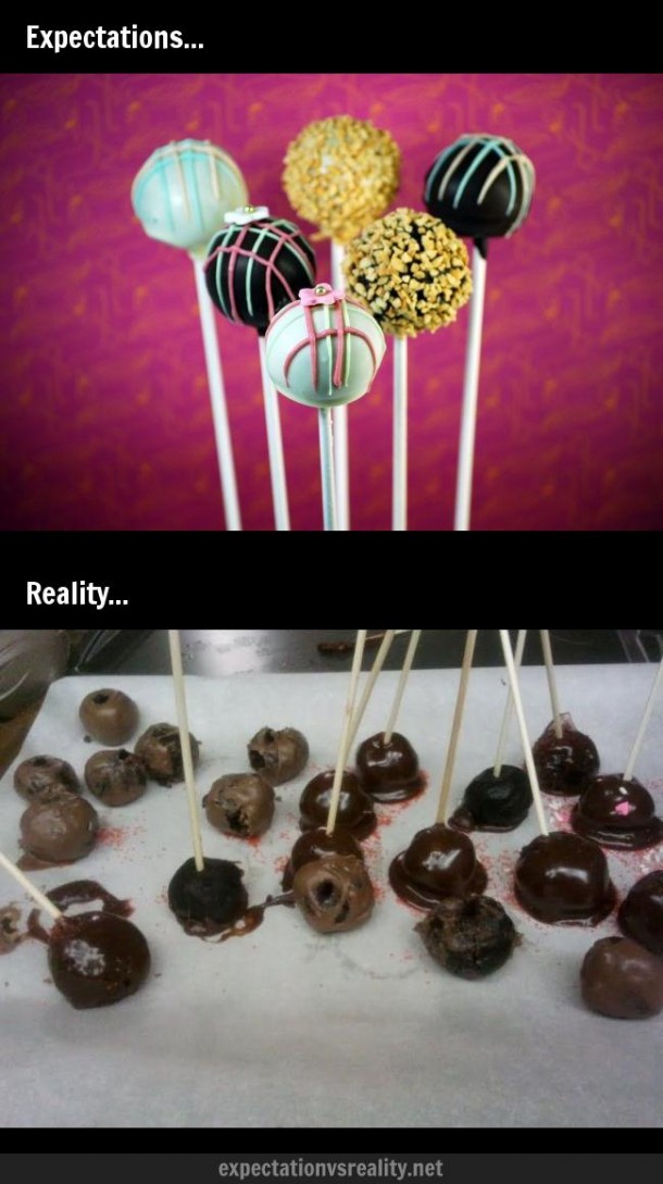 Making cake pops