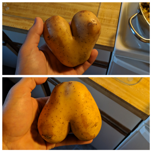 Male vs Female perspective My girlfriend saw a heart and I saw well