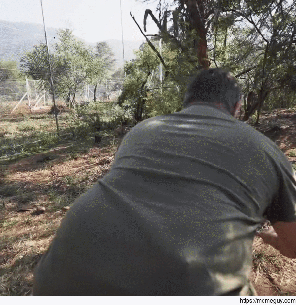 Man And His Love For The Big Cat