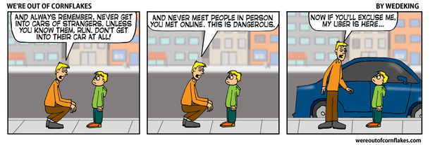 Man gives important advice