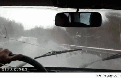 Manual windshield wipers