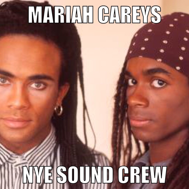 Mariah Careys NYE sound crew