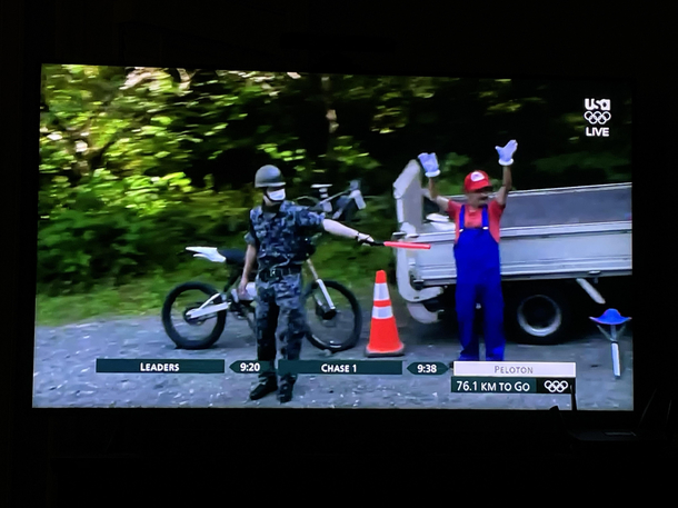 Mario for the gold Tokyo 