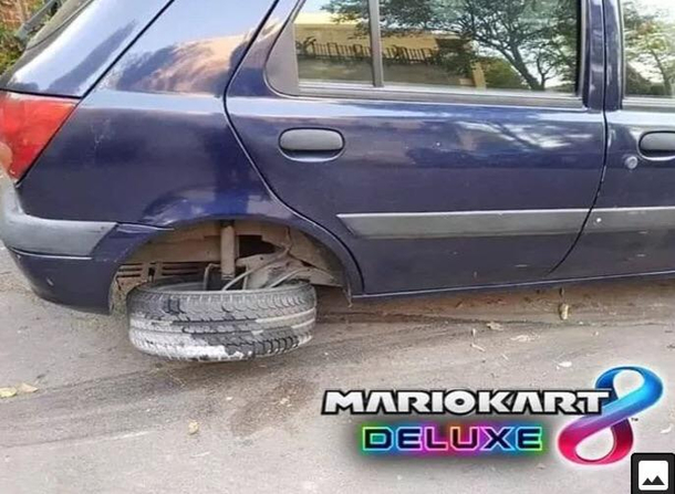 Mariokart with real life cars