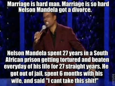 Marriage is hard