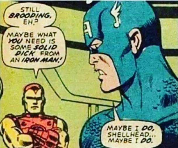 Marvel has been around long enough that at one time solid dick was slang for straight talk