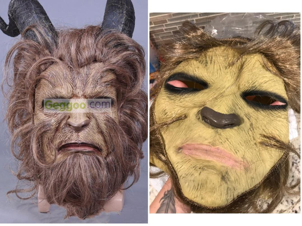 Mask I recently purchased Guess the beast caught jaundice