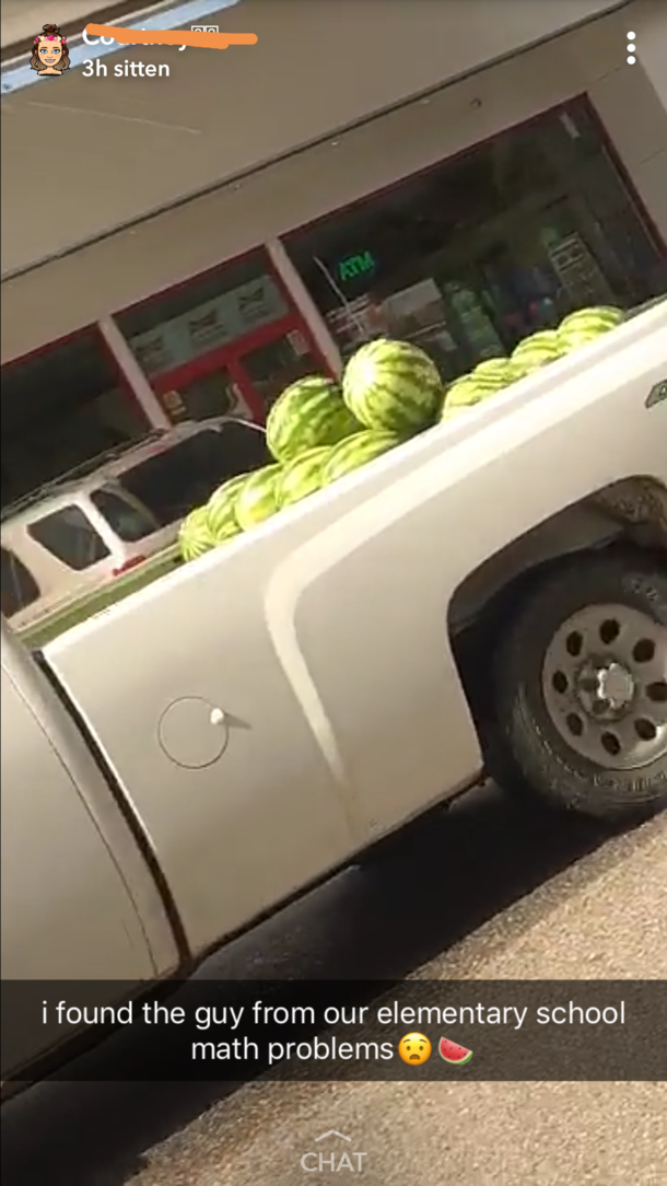 Matt has  melons