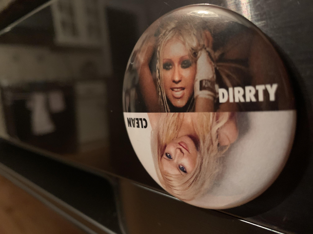 May I present DishCleana Aguilera to you all Now well always know our true dish status