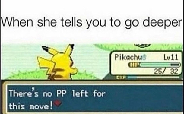 Maybe I shouldve warned her beforehand __