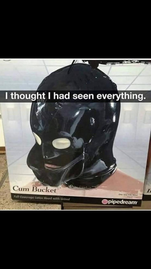 Maybe the guy with the cum box could upgrade after all these years