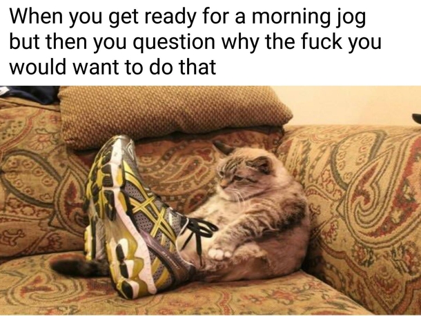 Maybe tomorrow then
