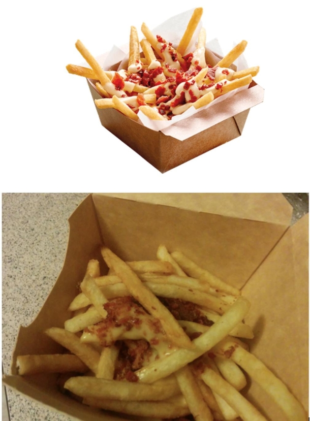 McDonalds Cheese and Bacon Fries