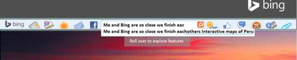 Me and Bing are so close