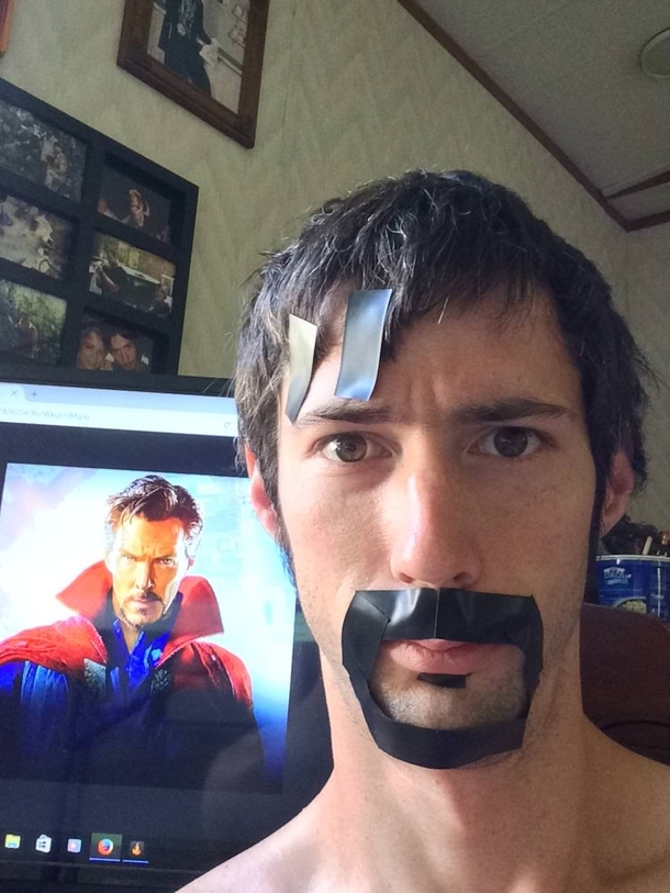 Me as Dr Strange The resemblance is uncanny