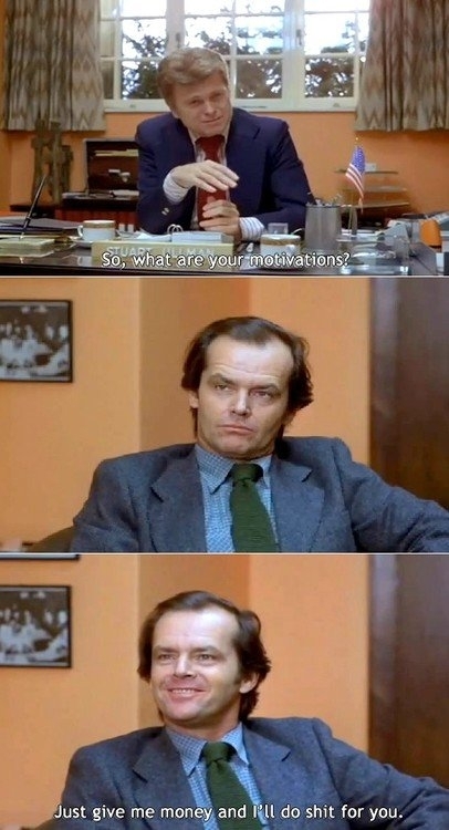 Me during a job hunt
