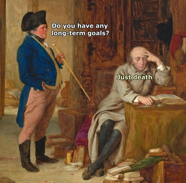 Me during a job interview