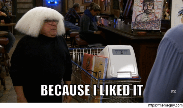 me explaining why I spent my entire check on DoorDash this month
