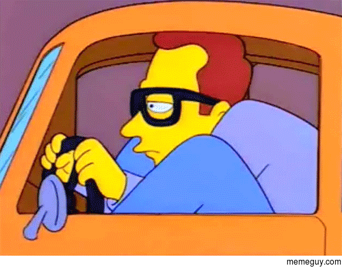 Me finding out my GF used the car before me