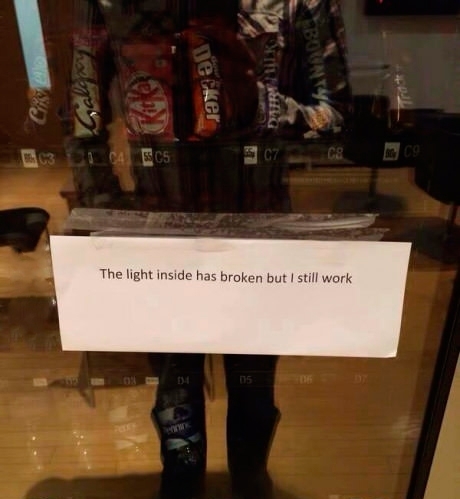 Me too vending machine me too