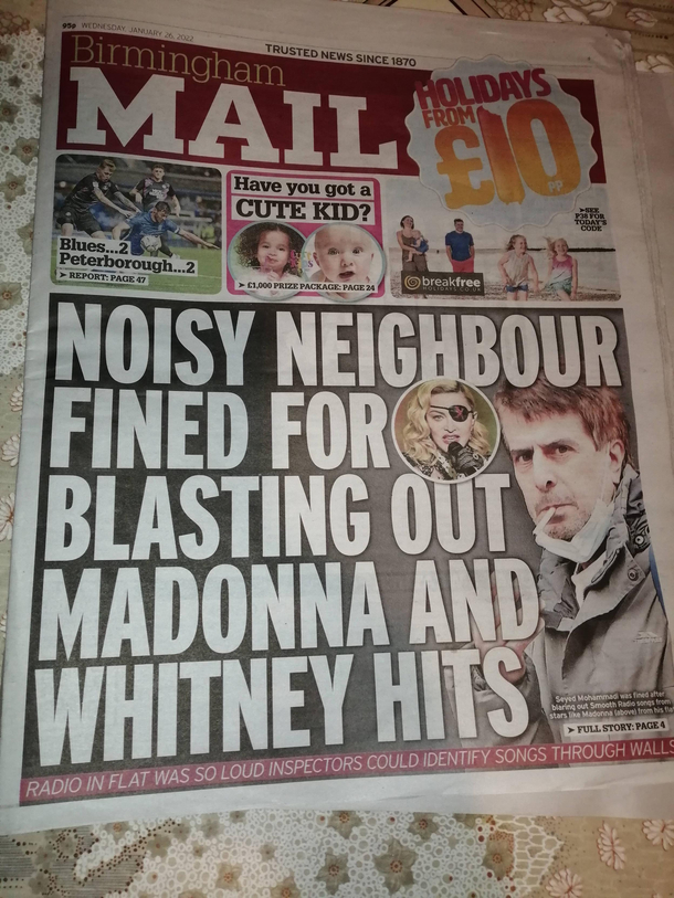 Meanwhile in Birmingham UK