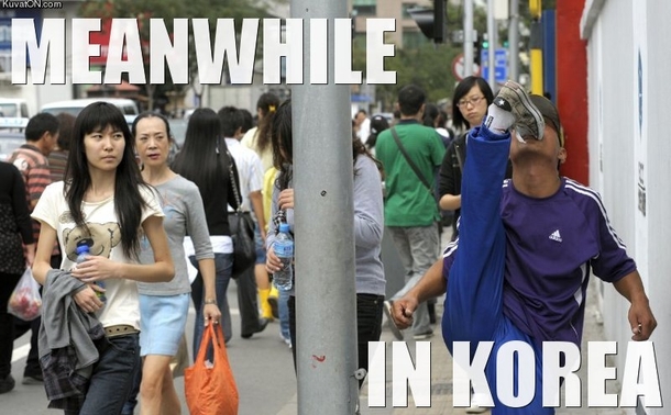 Meanwhile in Korea