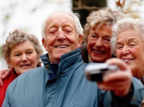 Medical students taking a selfie at the end of their studies
