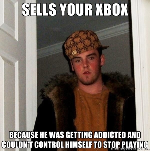meet my scumbag brother he sold all my games as well without even asking me about it