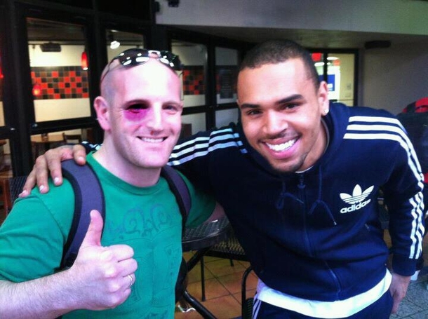 Meeting Chris Brown