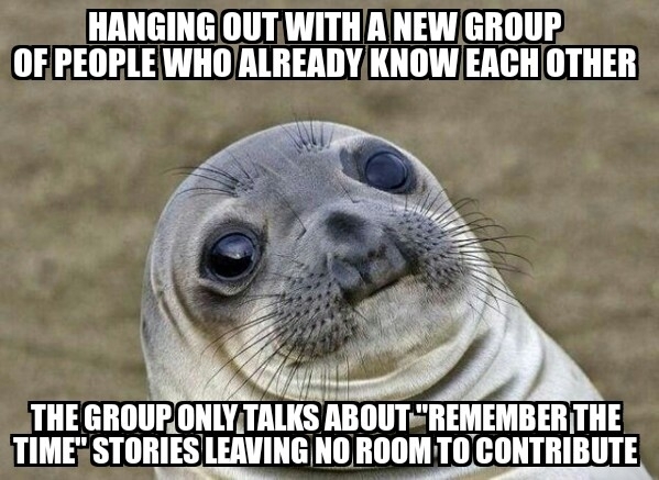 Meeting new people can be hard