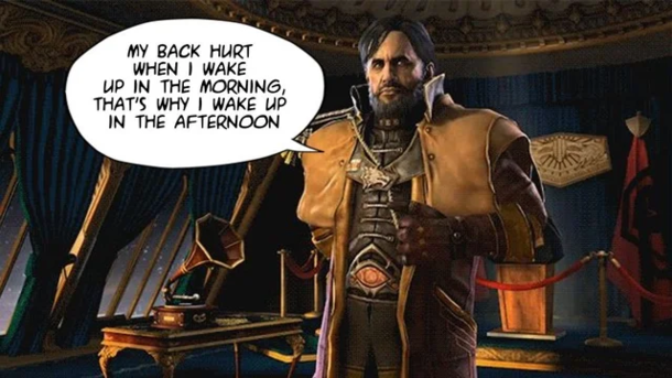 Mengsks Back pain