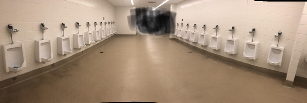 mens bathroom at Taylor Swift concert last Saturday
