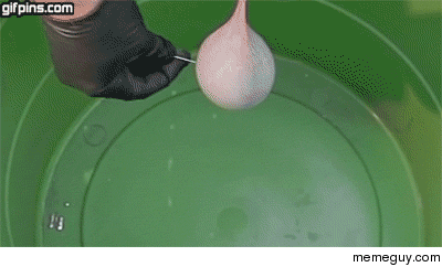 Mercury Filled Water Balloon