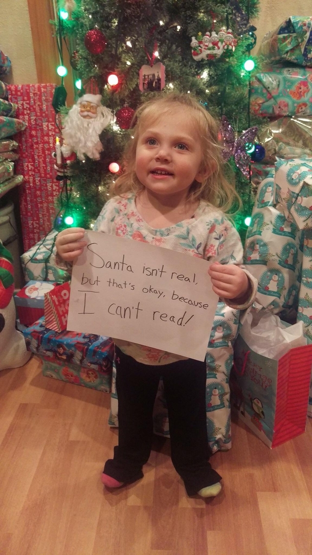 Merry Christmas from my niece