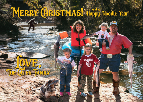 Merry Christmas from noodling country
