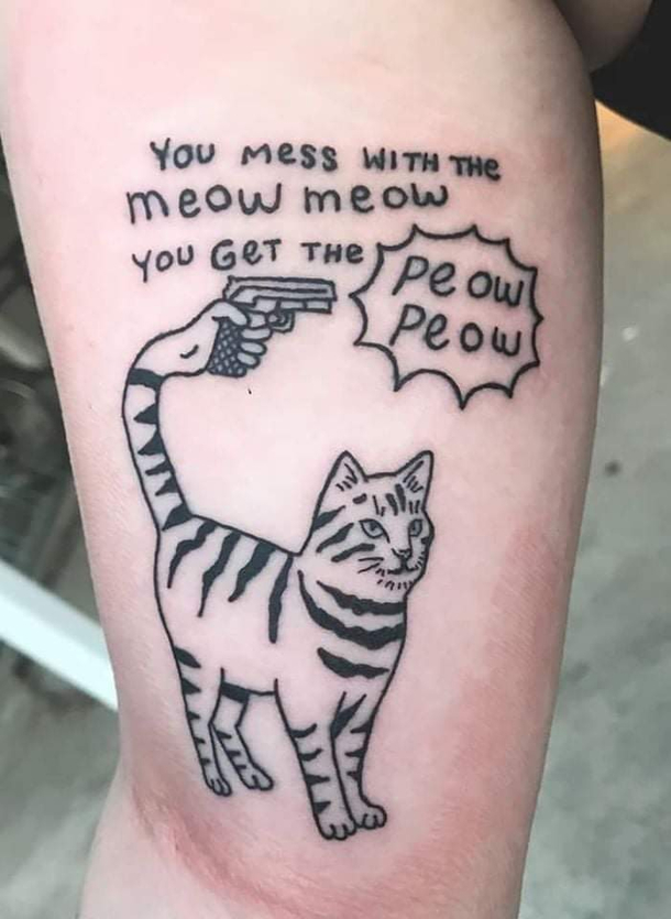 Mess with the meow meow