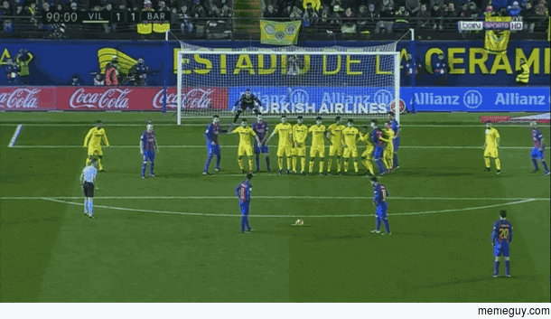 Messi with pinpoint perfection