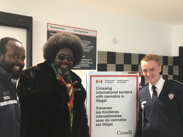 Met Afroman at work today