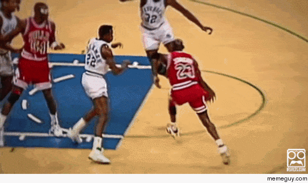 Michael Jordan was this good