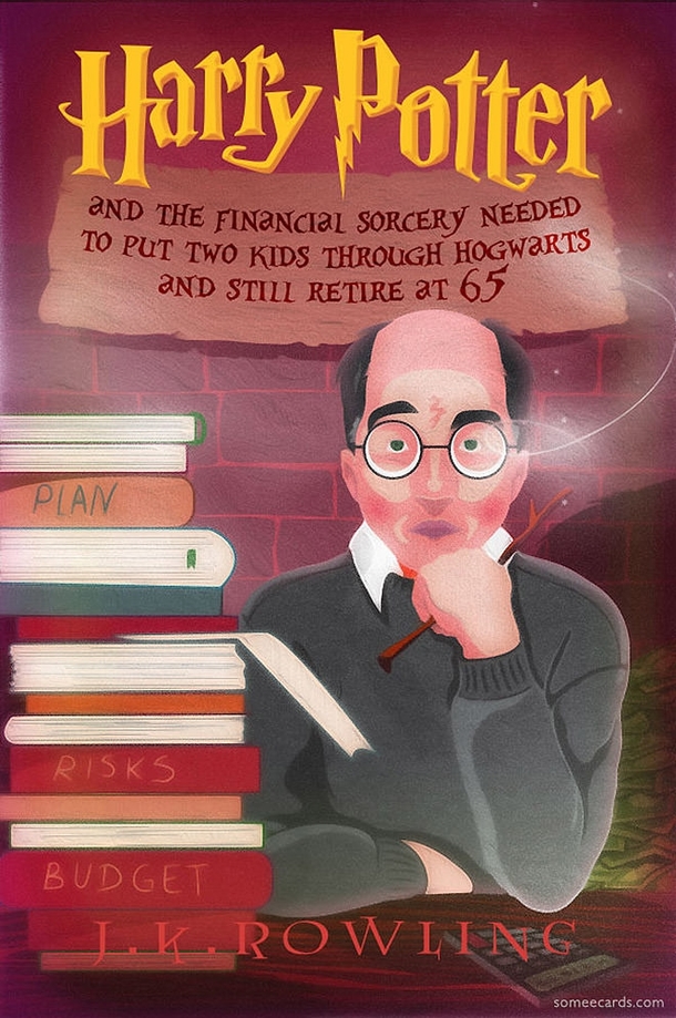 Middle Aged Harry Potter Books