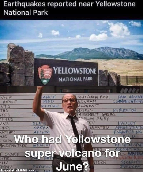 Might as well happen