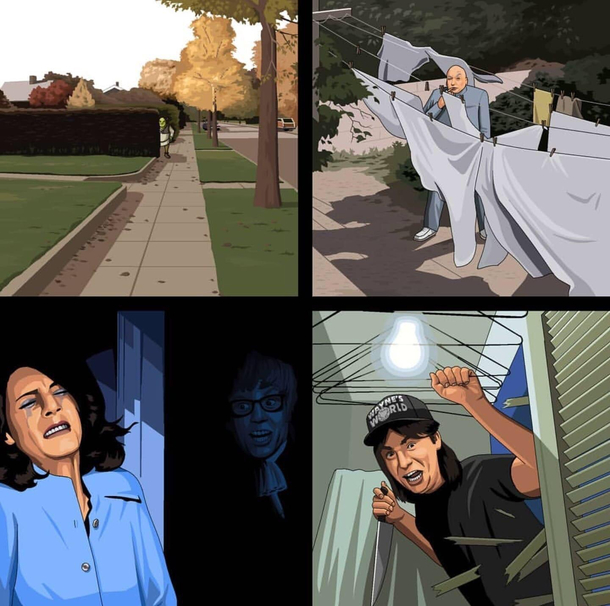 Mike Myers is scary