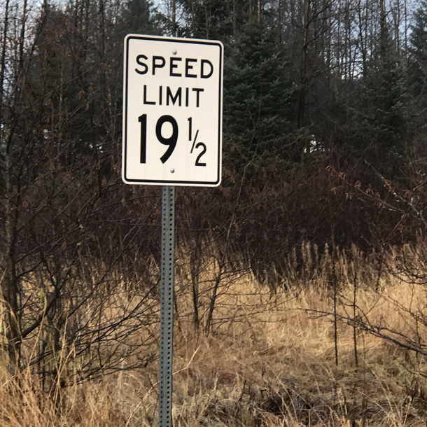Mind your speed