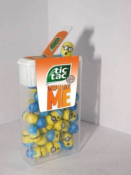 Minion Tic Tacs found on FB