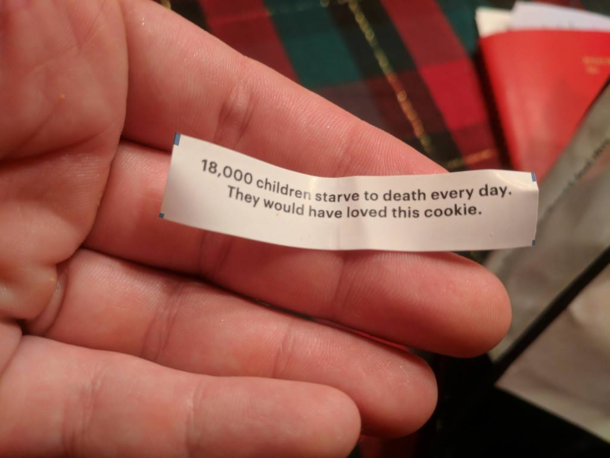 Misfortune cookie