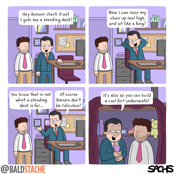 misunderstanding desk