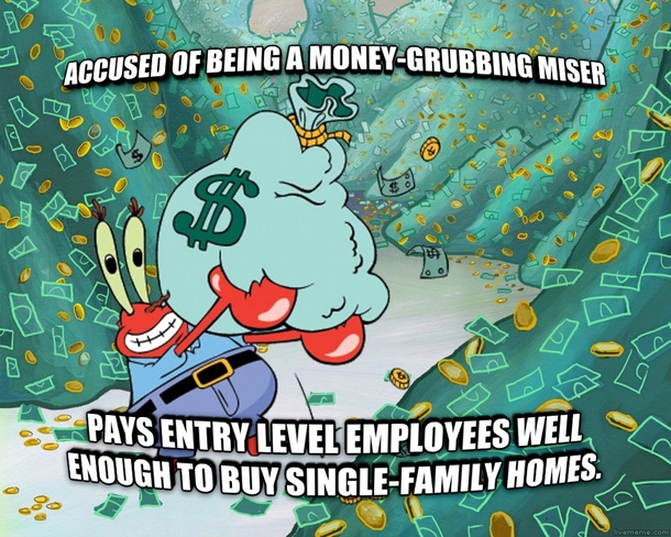 Misunderstood Mr Krabs