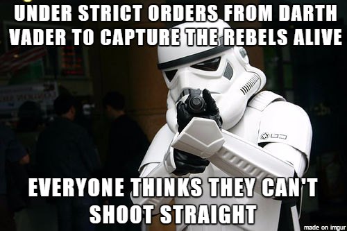 Misunderstood Stormtrooper